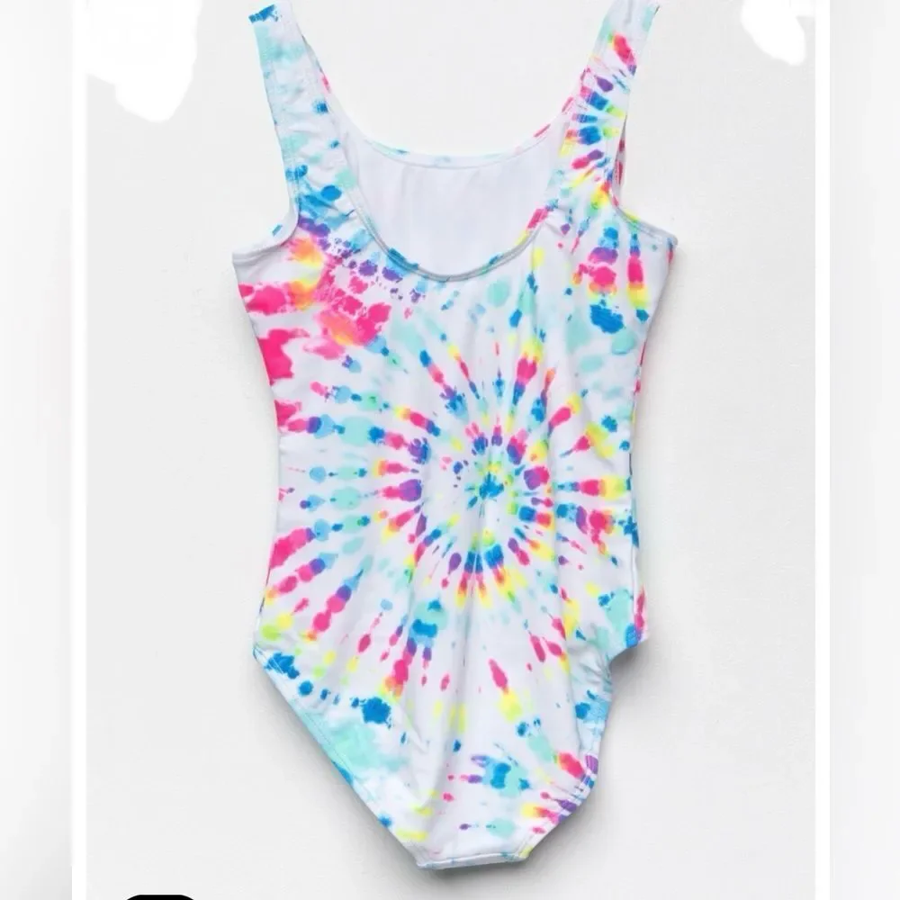 Maui and Sons GIRLS VACAY ONE PIECE SWIMSUIT‎ Blue M NWT